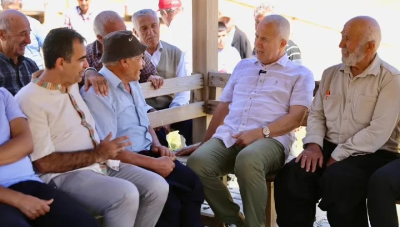 Osman Başkan Alanya kırsalını fethetti