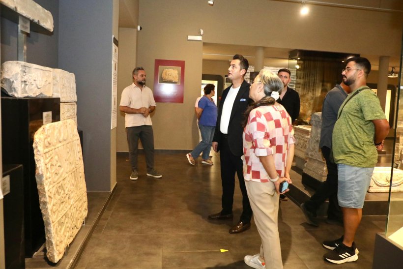 Kaymakam Öztürk, Alanya’nın kültürel mirasını inceledi