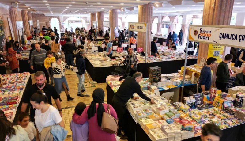 Alanya Kitap Fuarı 26 Eylül ile 5 Ekim tarihleri arasında başlıyor