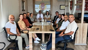 AGC‘ye Vergi Dairesi ve SGK müdürlerinden ziyaret
