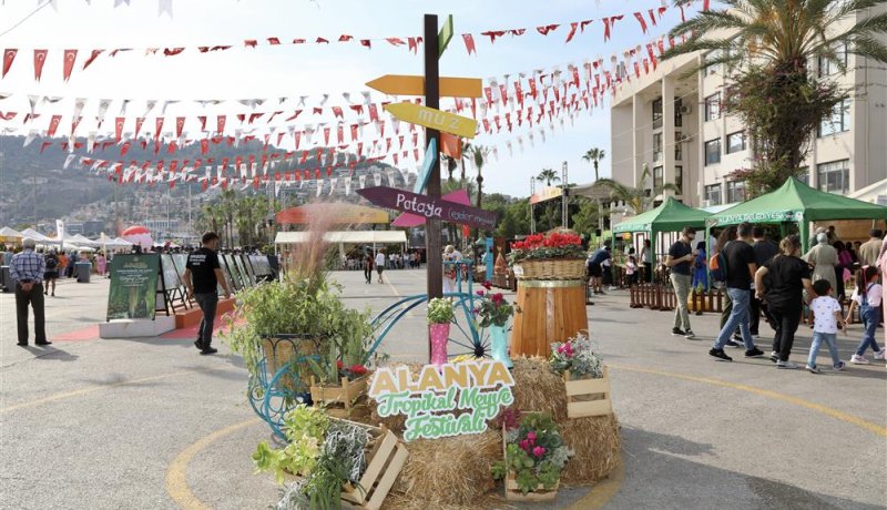 Alanya Tropik Meyve Festivali Başlıyor