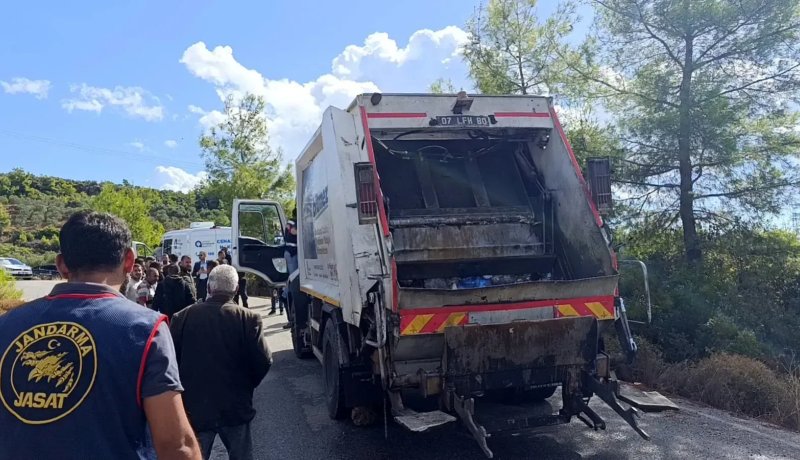 Manavgat'ta Belediye çalışanı mesai arkadaşını öldürdü