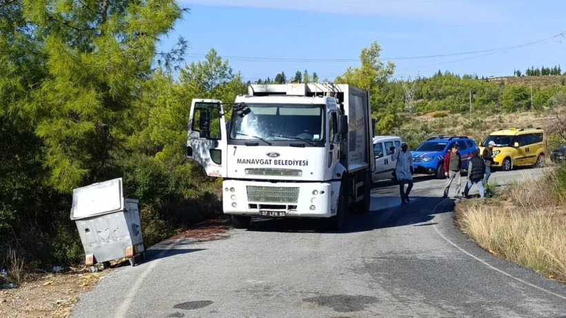Manavgat'ta Belediye çalışanı mesai arkadaşını öldürdü