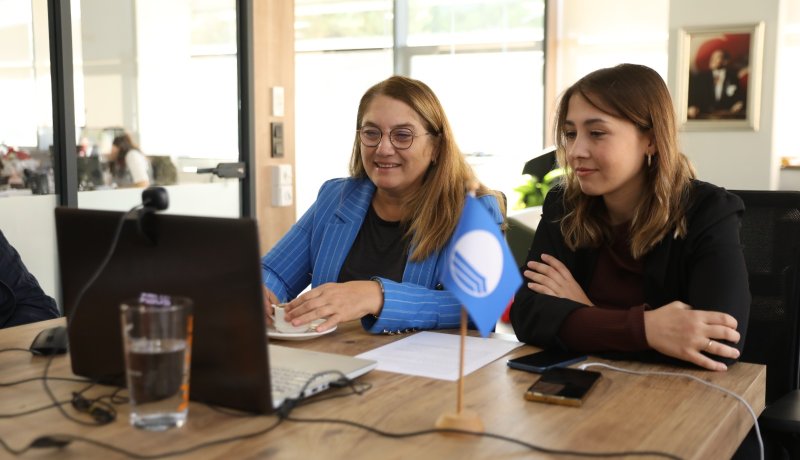 Alanya Belediyesi'nden online Mavi Bayrak toplantısı