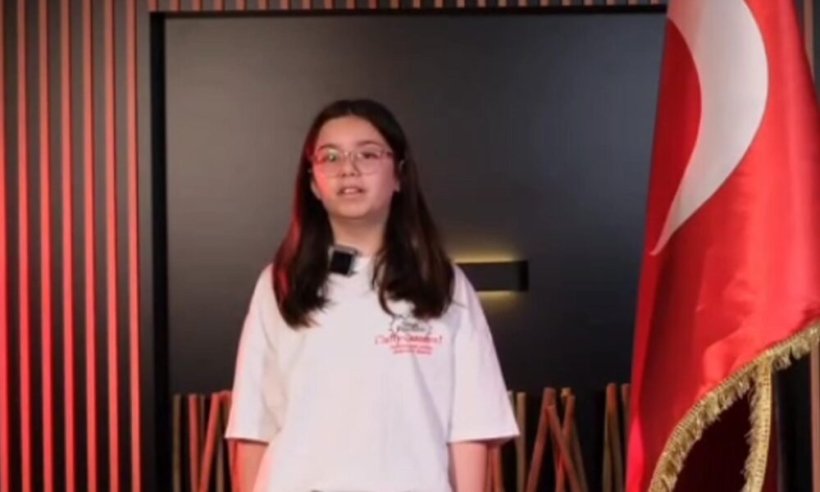 Antalya'da gazi &ccedil;ocuklarından Bayrağımıza saldırıya tepki