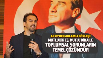 AKYD'nin 'Mutlu Aile' söyleşisine yoğun ilgi