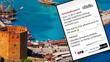 ALANYA’DA 'OKULLARA SALDIRI' İDDİASI PANİK YARATTI