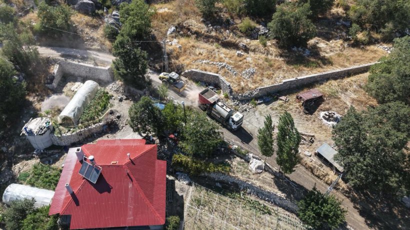 ALANYA BELEDİYESİ’NDEN YEŞİLÖZ MAHALLESİ’NE 5 KİLOMETRELİK ASFALT KONFORU