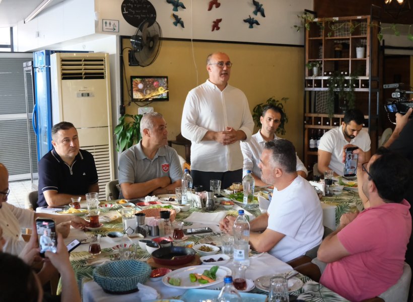 Alanya Belediyespor basınla buluştu