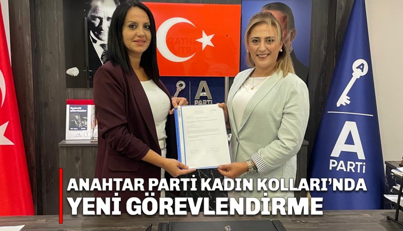 Anahtar Parti Mahmutlar Kadın Kolları Başkanlığı’na Özlem Piliç Atandı