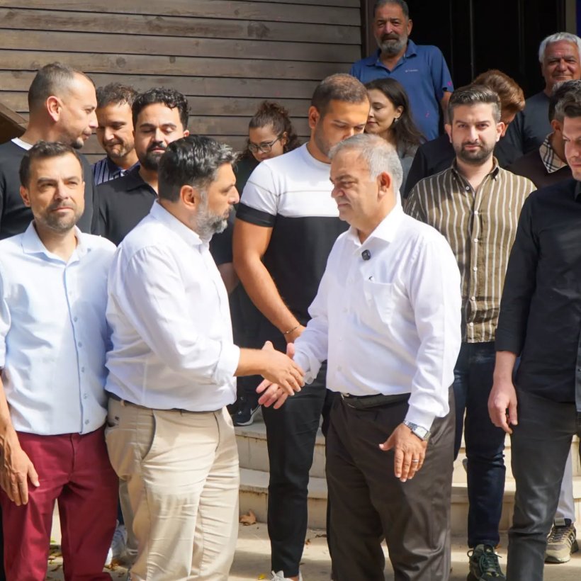 Mustafa Tuna se&ccedil;im &ccedil;alışmalarını s&uuml;rd&uuml;r&uuml;yor: Mimarlar Odası&rsquo;nı ziyaret etti