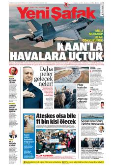Yeni Şafak 2024 Mansetleri